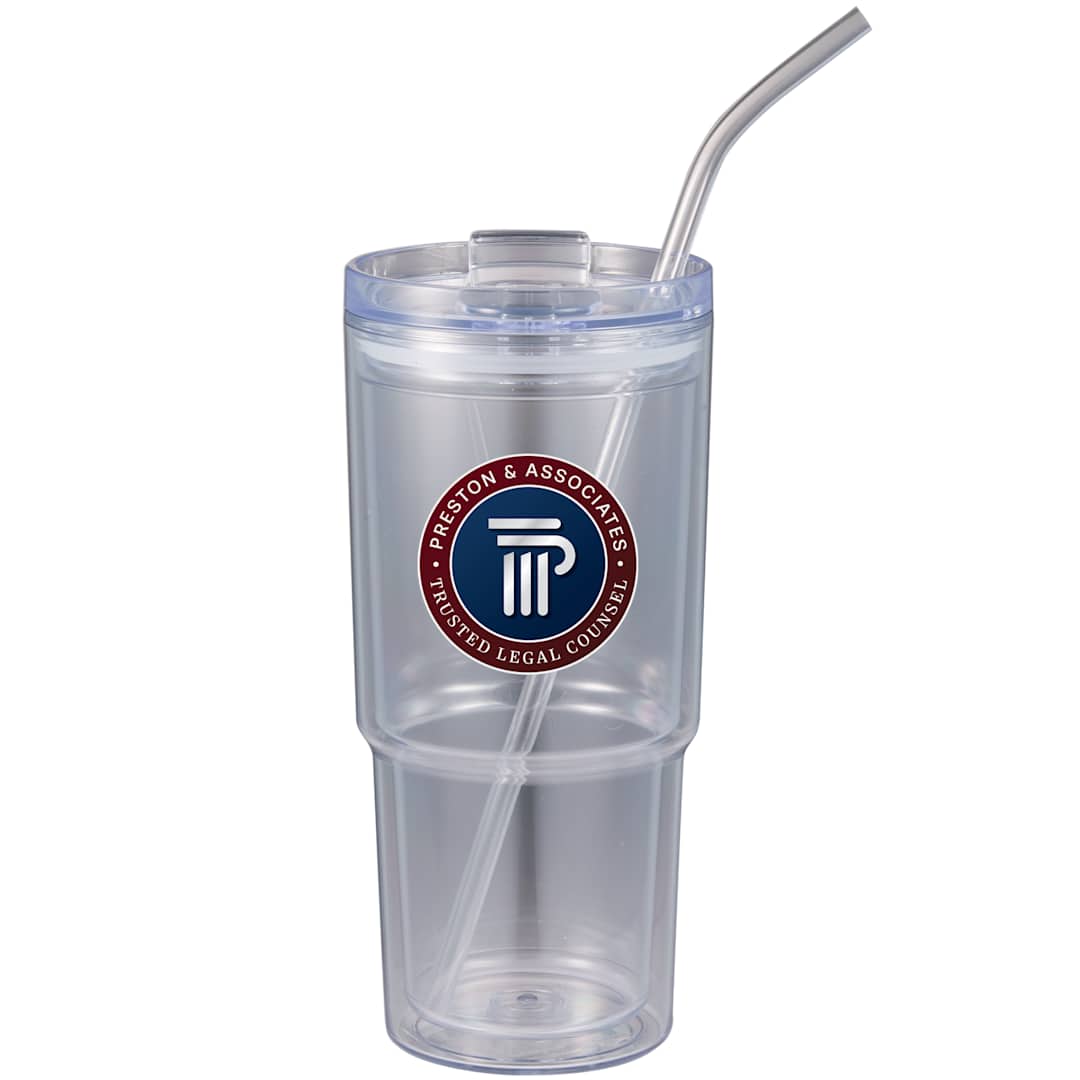 Mia Recycled Acrylic Tumbler 24oz, image 1 of 3
