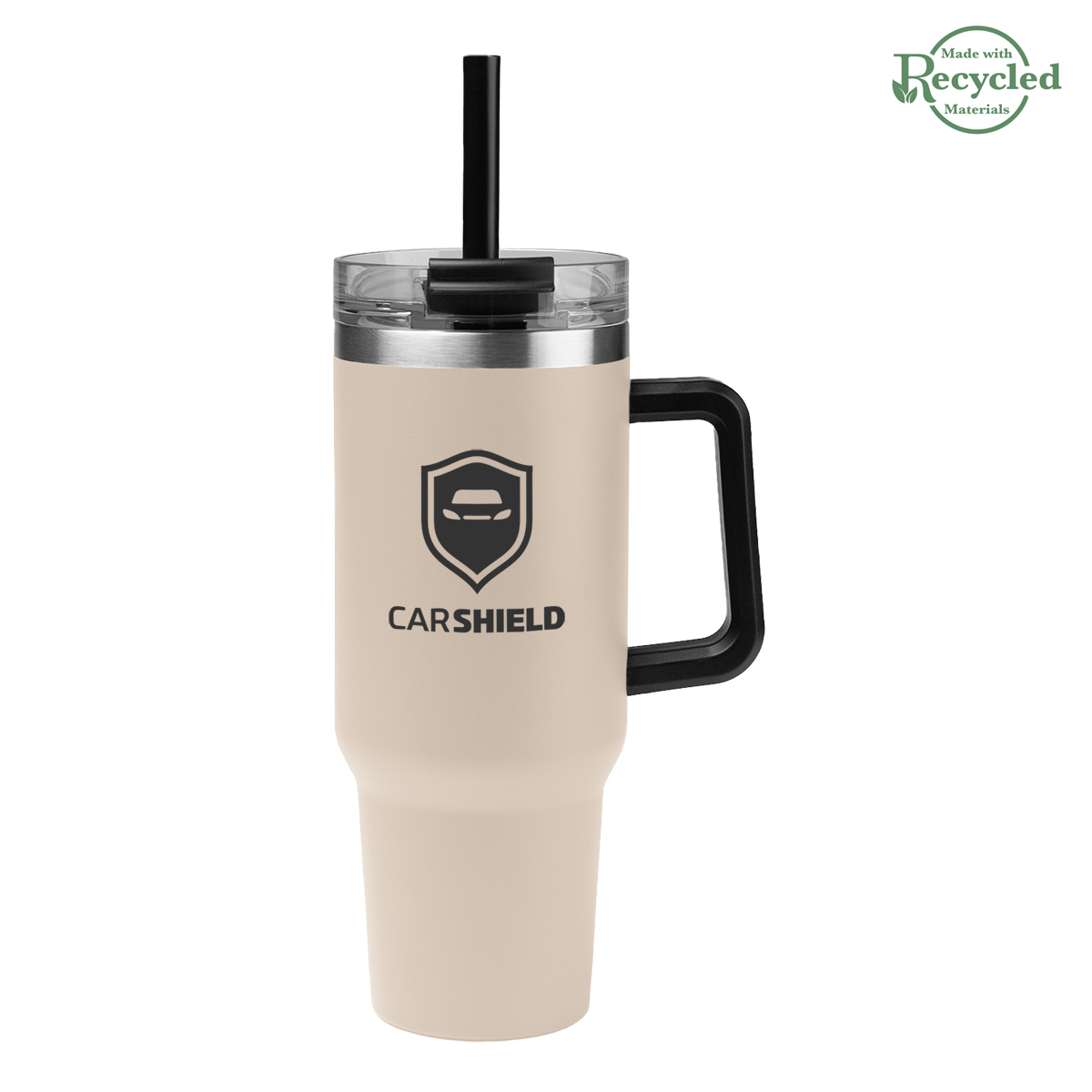 40 Oz. Intrepid Recycled Stainless Steel Tumbler, image 1 of 3