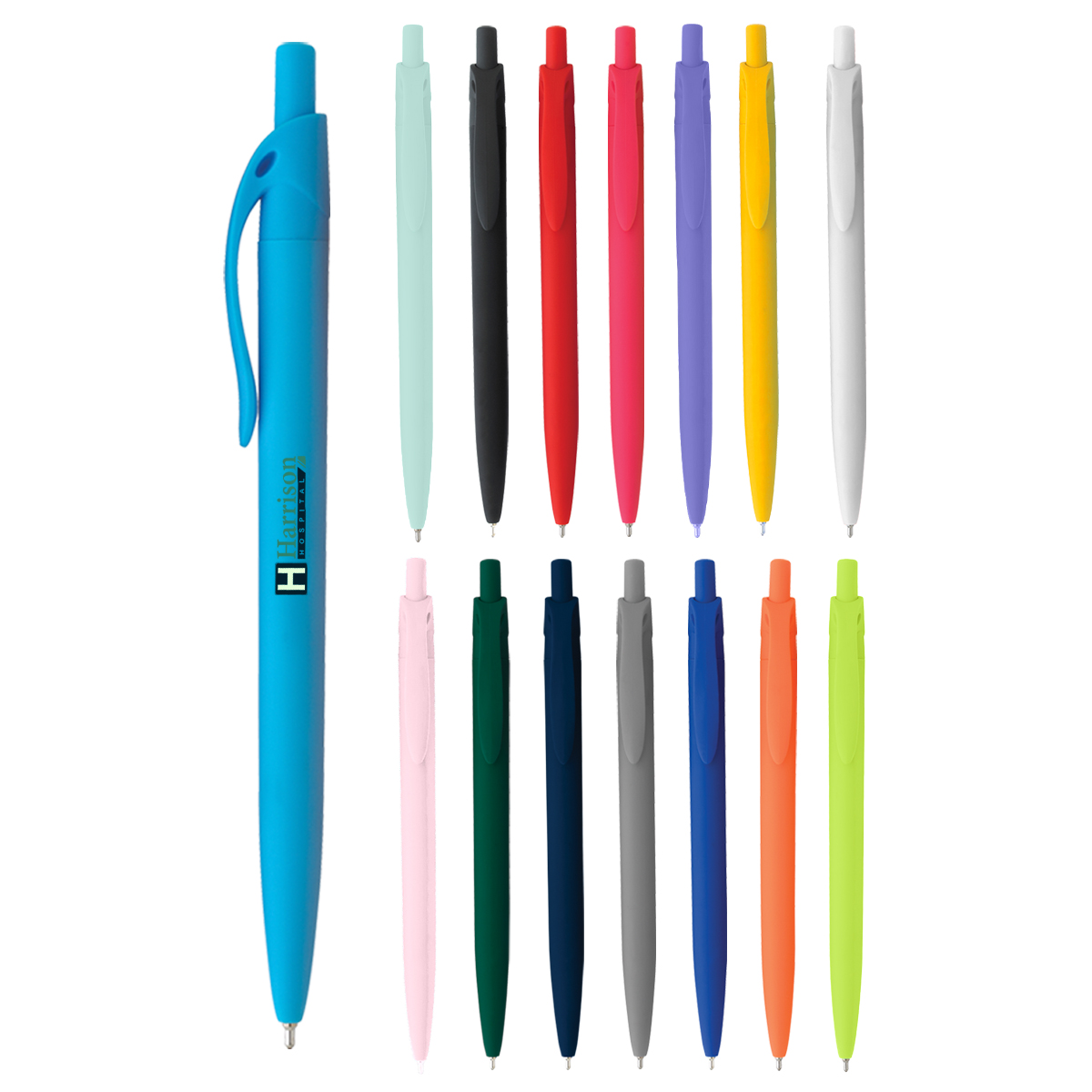 Sleek Write Rubberized Pen, image 1 of 8