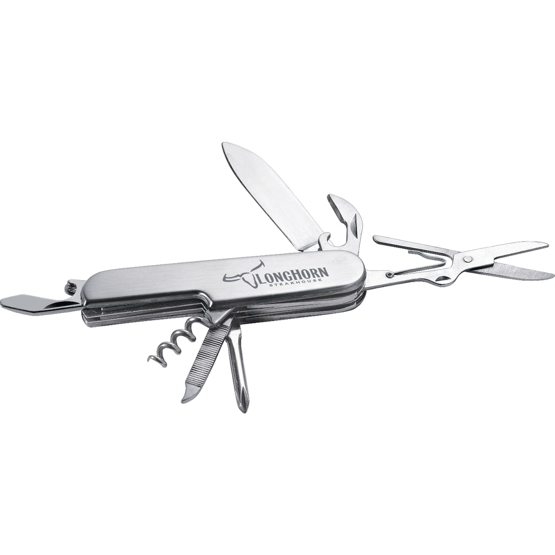 Website Search Function Custom 8-Function Stainless Steel Knife | Allegra Reno