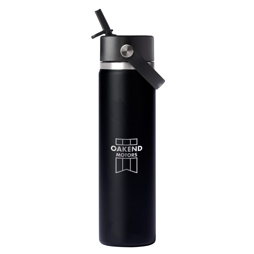 Wide Mouth w/ Flex Straw Cap 24oz, image 1 of 6