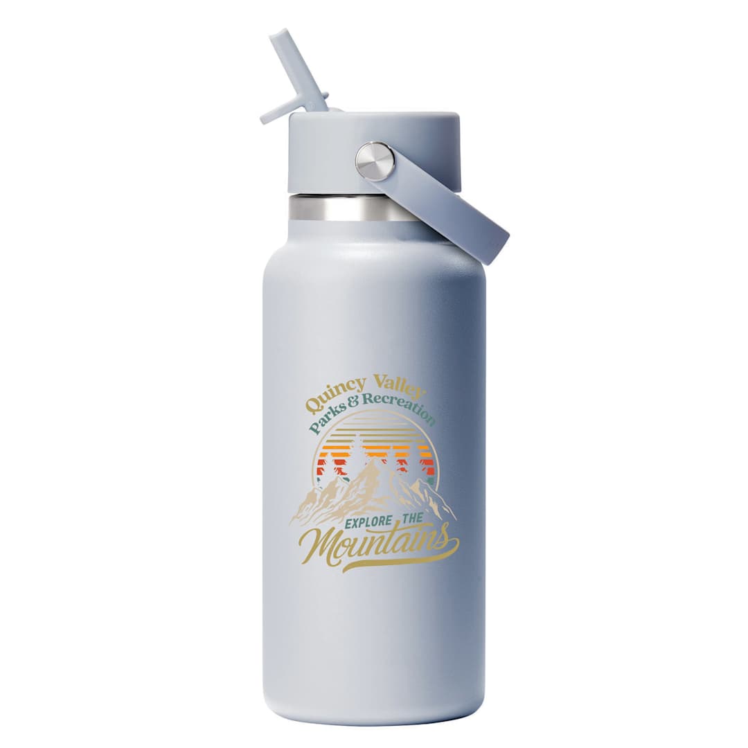 Wide Mouth w/ Flex Straw Cap 32oz, image 1 of 5